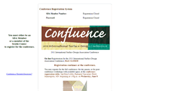 Desktop Screenshot of conference.surfacedesign.org